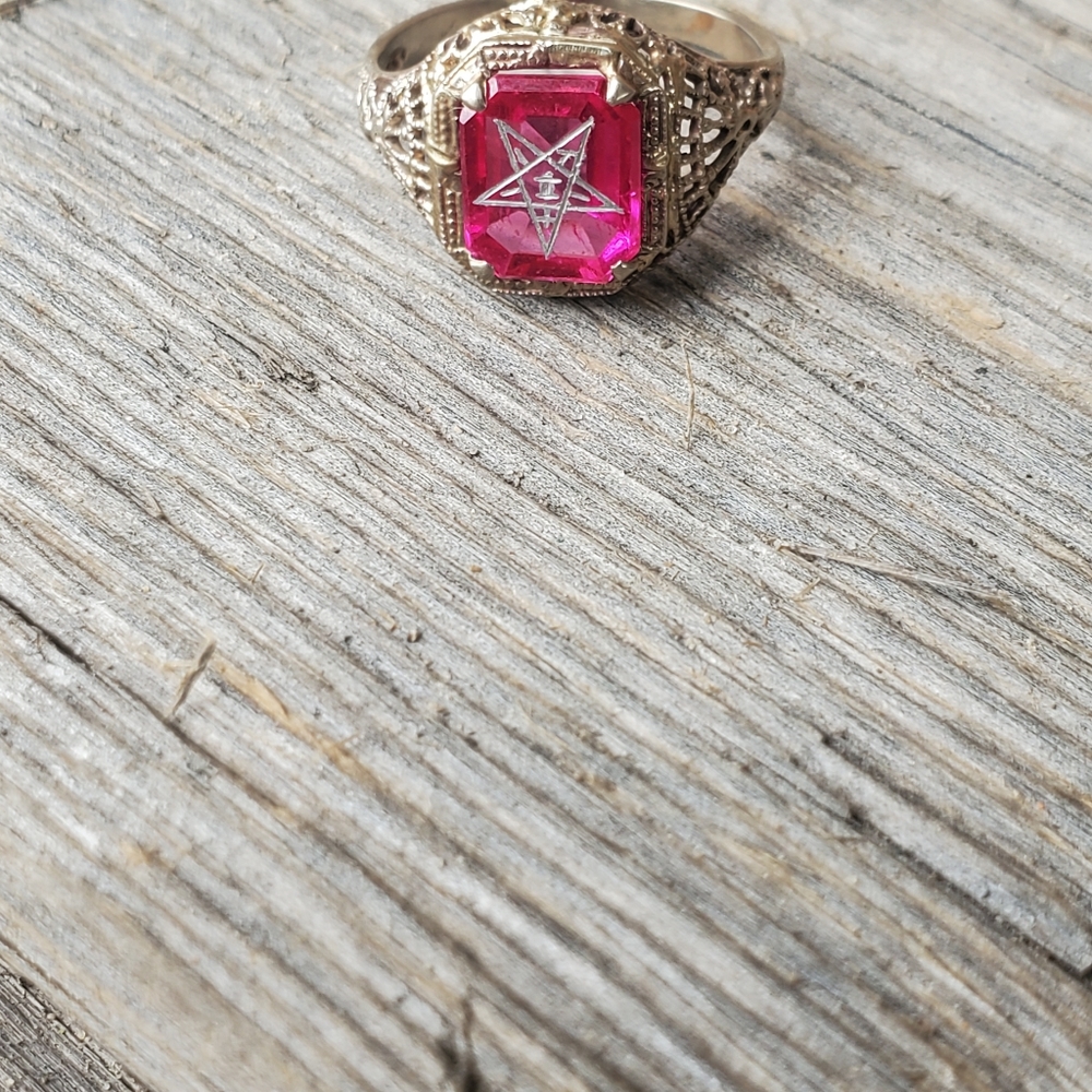 vintage deco ring - Picture 6 of 6